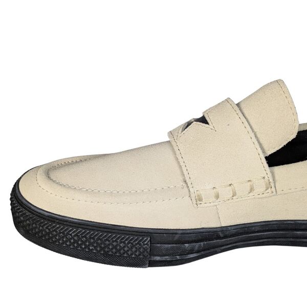 Beżowe męskie wsuwane buty zamszowe CONVERSE Loafers Rozmiar 45 - zdjęcie 8