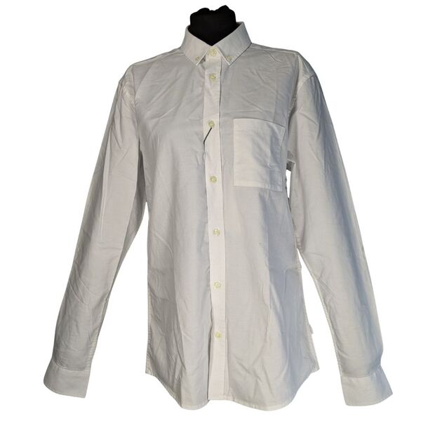 Biała Męska Koszula Slim Fit Oxford ONLY & SONS Rozmiar L - zdjęcie 4