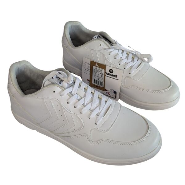 Białe Sneakersy Hummel HML Camden Sportowe Rozmiar 46