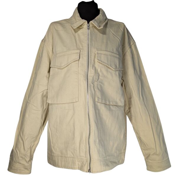 Jasnobeżowa Męska Kurtka Jack & Jones JPRCCDIEGO Rozmiar XL - zdjęcie 9