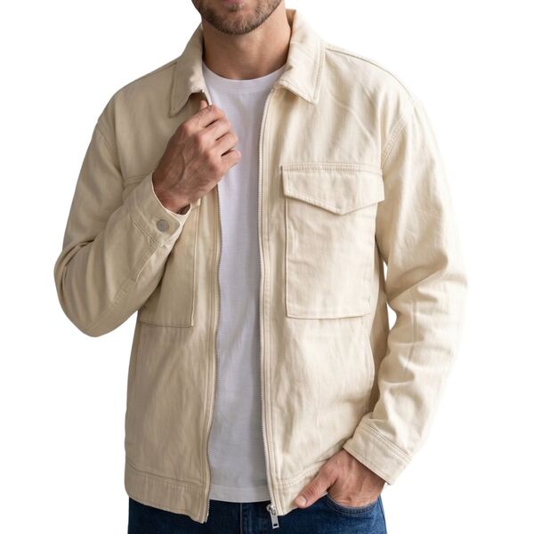 Jasnobeżowa Męska Kurtka Jack & Jones JPRCCDIEGO Rozmiar XL