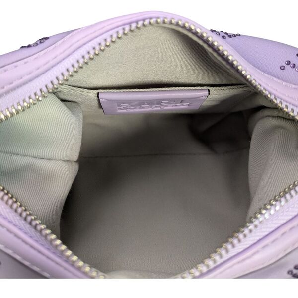 Fioletowa Torebka Mini HOBO KARL LAGERFELD Crystal Rozmiar One Size - zdjęcie 5