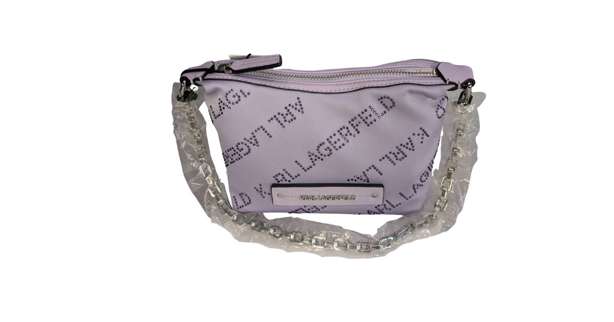 Fioletowa Torebka Mini HOBO KARL LAGERFELD Crystal – Esensio Butik Outlet
