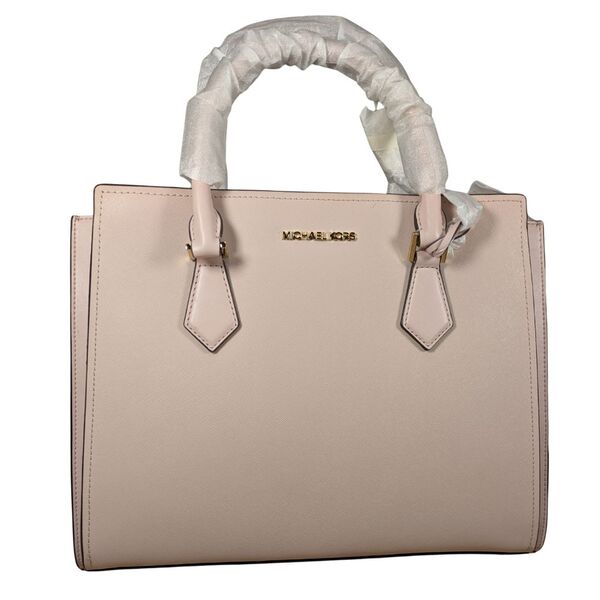 Torebka damska MICHAEL KORS Hope skórzana Pudrowy Róż