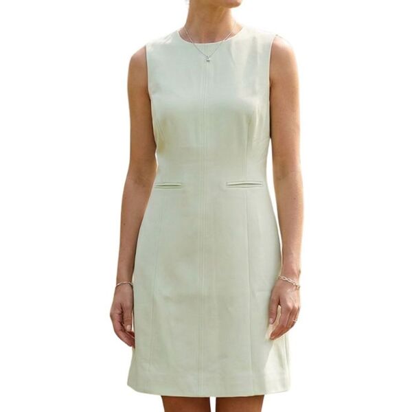 Miętowa Sukienka Mini Dorothy Perkins Elegancka Shift Dress Rozmiar 42