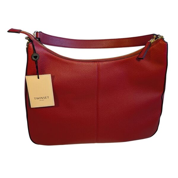 Czerwona Torebka HOBO TWINSET Milano Skórzana