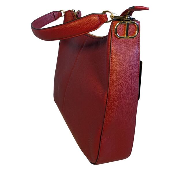 Czerwona Torebka HOBO TWINSET Milano Skórzana - zdjęcie 5